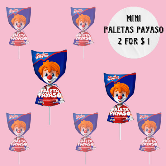 PALETAS PAYASO ( Mini )
